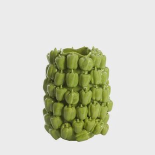 Light & Living - Vaas BELLPEPPER - 35x33x47cm - Groen