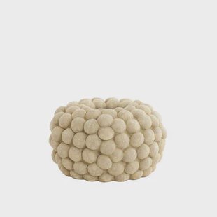 Light & Living - Vaas SEA URCHIN - Ø40x23.5cm - Bruin