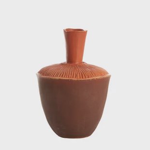 Light & Living - Vaas NEIRA - Ø20x29cm - Bruin
