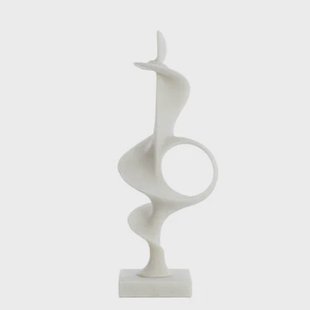Light & Living - Ornament VUROT - 28x20x70cm - Wit
