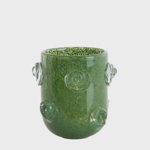 Light & Living - Vaas BARENDA - Ø20.5x21cm - Groen