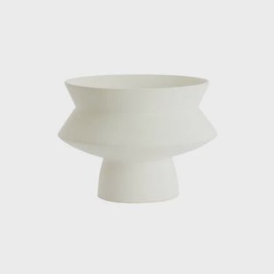 Light & Living - Vaas VICENTO - Ø31.5x23.5cm - Wit