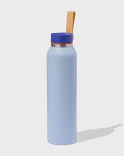 HEMA Isoleerfles 500ml Rvs Blauw HEMA Isoleerfles 500ml Rvs Blauw