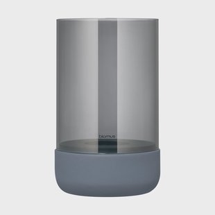 blomus Calma windlicht Ø12 cm Gray-smoke