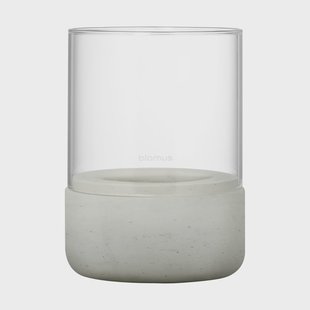 blomus Calma waxinelichtjeshouder Ø10 cm Light grey