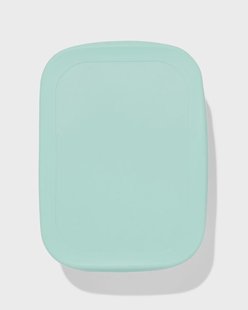 HEMA Lunchbox 18.9x14.3x5.8cm rvs lichtblauw