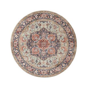 Heritaged Rond Vintage buitenkleed - Valenca Fino groen|blauw - 160 cm