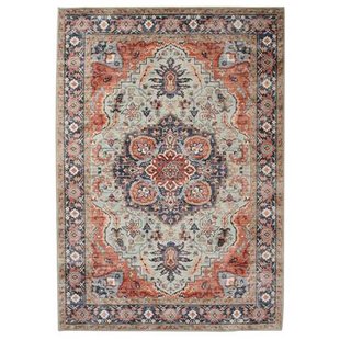 Heritaged Vintage buitenkleed - Valenca Fino groen|blauw - 160x230 cm