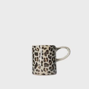 Sissy-Boy Lichtbruine mok met leopard print