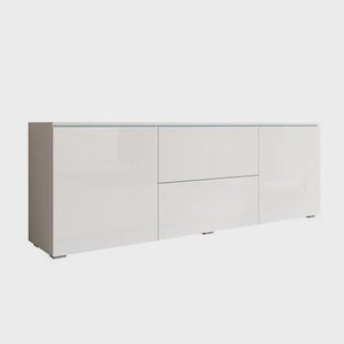 Meubella - TV-Meubel Vico - Wit - 180 cm