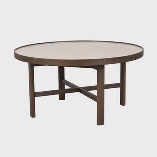 Rowico Home Marsden Ronde Houten Salontafel Ø 90 cm - Bruin