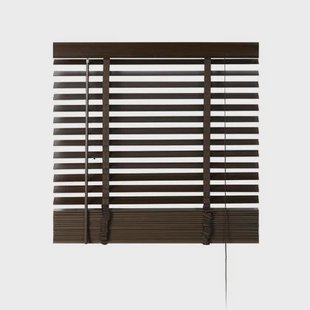 Jaloezie Hout Bruin - Hout - 60x210x5cm (BxHxD)