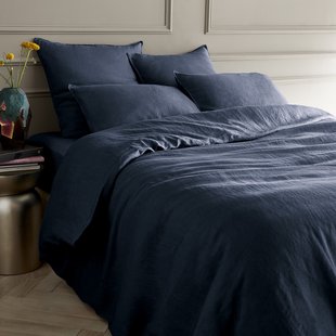 Dekbedovertrek in gewassen linnen, Elina