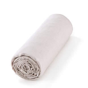 Hoeslaken in gewassen linnen, Elina