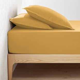 Hoeslaken in perkalkatoen, omslag 30 cm Scenario