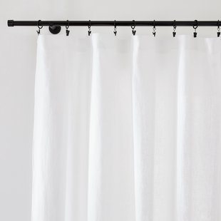 Gordijnpand in gewassen linnen, Onega