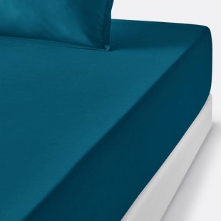 Hoeslaken in perkalkatoen, omslag 35 cm, Scenario