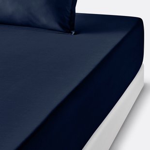 Hoeslaken in perkalkatoen, omslag 35 cm, Scenario