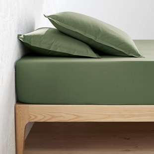 Hoeslaken in perkalkatoen, omslag 35 cm, Scenario