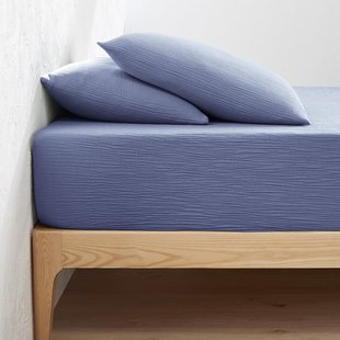 Effen hoeslaken in tetra, omslag 30cm, Kumla