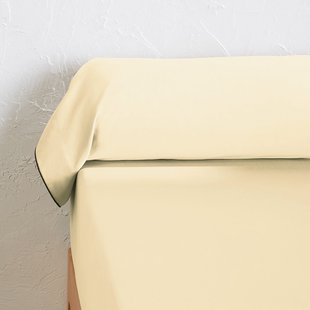 Bolstersloop in gewassen satijnkatoen, Victor, effen