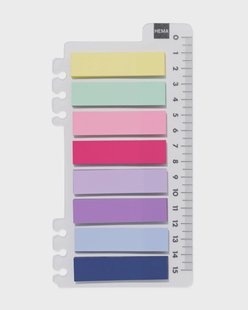 HEMA Pagina markers - 8 stuks (multicolor)