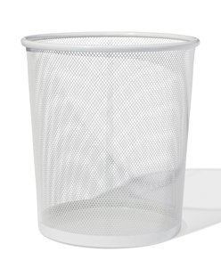 HEMA Prullenbak wit