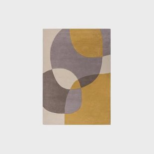 Goossens Vloerkleed Glow in Oker multi (glow)