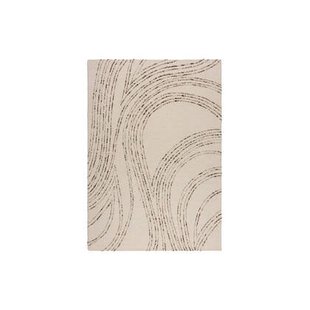 Goossens Vloerkleed Swirl in Naturel, bruin (swirl)