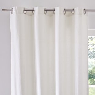 Katoenen gordijn met oogjes Scenario