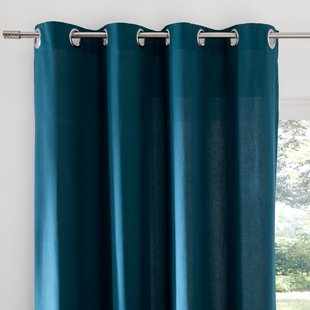 Katoenen gordijn met oogjes Scenario