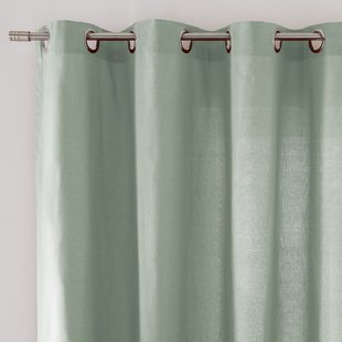 Katoenen gordijn met oogjes Scenario