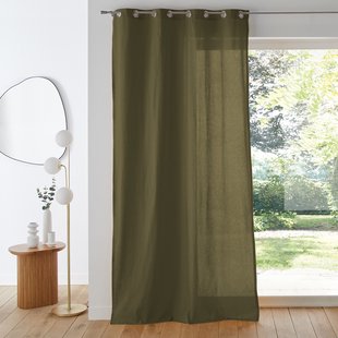 Katoenen gordijn met oogjes Scenario