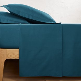 Effen plat laken in tergal, Scenario