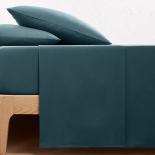 Effen plat laken in bio katoen, Scenario