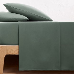 Effen plat laken in bio katoen, Scenario