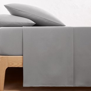 Effen plat laken in bio katoen, Scenario