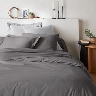 Effen dekbedovertrek in bio katoen, Scenario