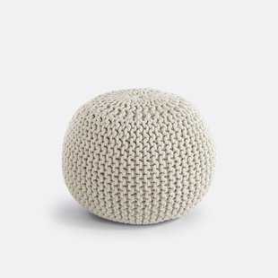 Gevlochten ronde poef, Bisho