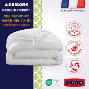 4-seizoenen dekbed - 50% Eendendons