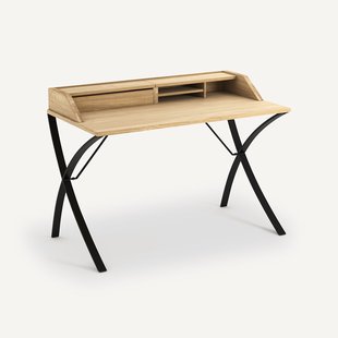 Bureau van eikenhout en eikenfineer, Epitre