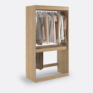 Dressing module, hangkast + broekdrager, Build