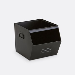 Stapelbare opbergbak in metaal, Hiba