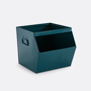 Stapelbare opbergbak in metaal, Hiba