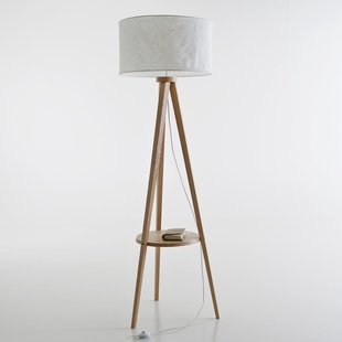 Staande lamp, drievoet en lampenkap, Setto