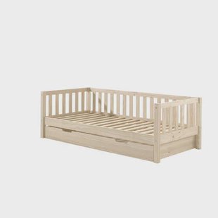 Vipack Fritz Kajuitbed met Bedlade 90 x 200 cm - Milky Pine