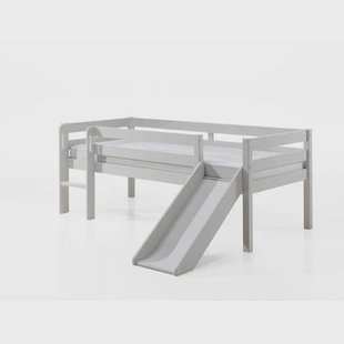 Vipack Pino Halfhoogslaper met Glijbaan 90 x 200 cm - Wit