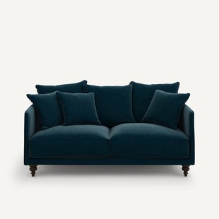 3-zits compacte fluwelen zetel, Lazare