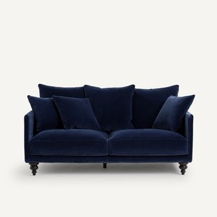 3-zits compacte fluwelen zetel, Lazare