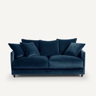 Omvormbare compacte bank in fluweel, Lazare